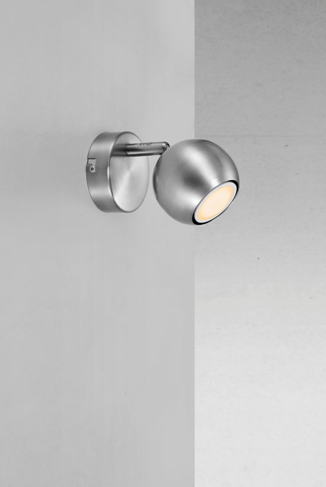 Nordlux Chicago vegglampe børstet stål